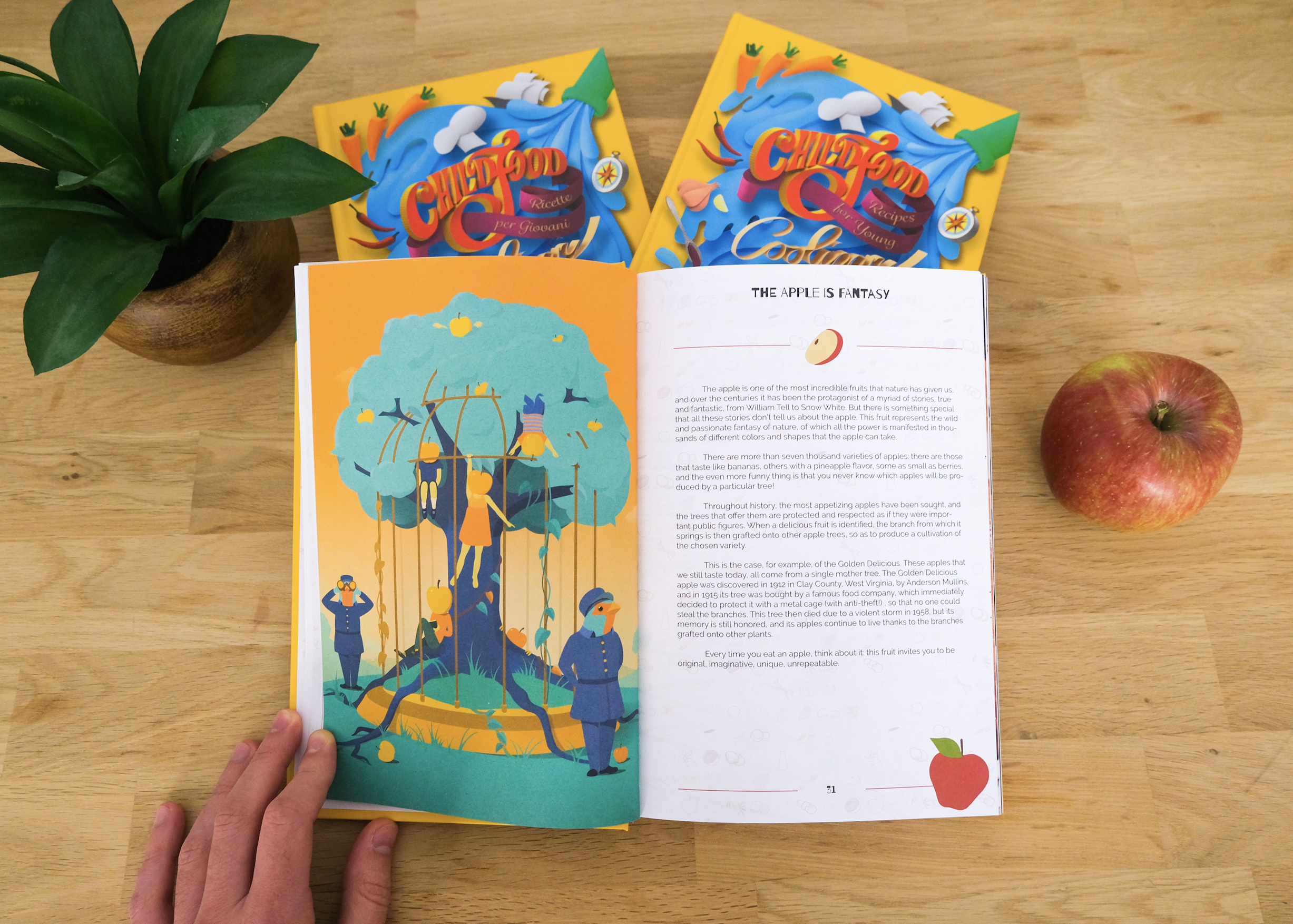 Screenshot del progetto Childfood